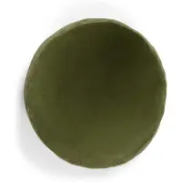 Essenza Sierkussen Mads Furry Rond Moss (45 cm)
