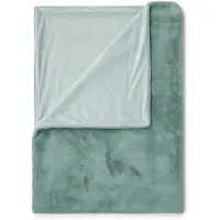 Essenza Plaid Furry Surf Green-150 x 200 cm