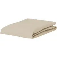 Essenza Hoeslaken The Perfect Organic Jersey Cement (Jersey)-1-persoons XL (90/100 x 200/210 cm)