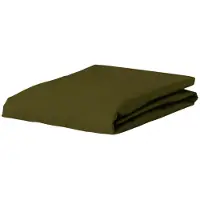Essenza Hoeslaken Minte Moss (Satijn)-200 x 200 cm