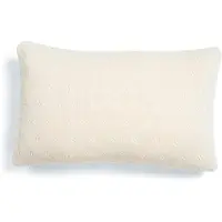 Essenza Sierkussen Knitted Ajour Antique White (30 x 50 cm)