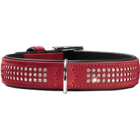 Hunter Hondenhalsband Softie Rood Triluxe Maat 50
