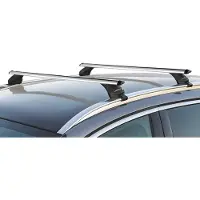 Green Valley Dakdragers geschikt voor Opel Crossland X 2017-2024 Vento Quick zilver
