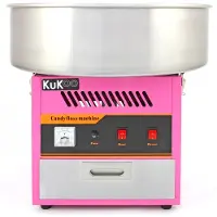 KuKoo Suikerspinmachine / Suikerspinmachine &amp; Acryl Koepel / Feestelijke Snacks