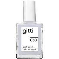 Gitti No. 050 - Icy Blue - Vegan Nagellak - Voor 82% uit Natuurlijke Ingrediënten - Ademend - Vrij van 23 meest schadelijke stoffen
