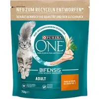 Purina One BIFENSIS Adult droogvoer voor katten, rijk aan kip, (1 x 750g)