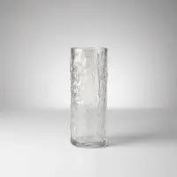 TLF Interieurs Vaas Ice – glazen design vaas met textuur - 25cm