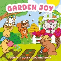 Rebo Productions Garden joy - Comfy & Cosy kleurboek - 72 pagina's - 202 x 202mm