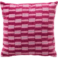 Dutch decor ARABEL - kussenhoes 45x45 cm - Rosebud - roze - met rits - zonder binnenkussen