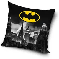 Tinisu Decoratieve Kussensloop Batman 40x40 cm - Zacht Microvezel