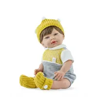 Marina & Pau Marina - Pau pop Sweet Baby Autumn 42cm - Speelgoedpop multicolor.