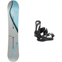 Burton - Packs (snowboards & bindingen) - Pack Custom 30Th voor Unisex - Blauw