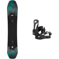 Ride - Packs (snowboards & bindingen) - Pack Deep Fake 2026 voor Unisex - Zwart