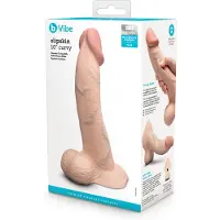 B-Vibe Dildo slipskin curvy 25 cm