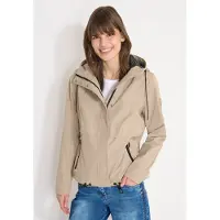 Cecil Dames Windjack met capuchon - Beige - XXL