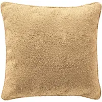 Dutch decor ONNO - kussenhoes 60x60 cm - bouclé - Semolina - beige - met rits - zonder binnenkussen
