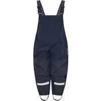 Didriksons - Kid's Foxen Bib Pant - Regenbroek 140, blauw