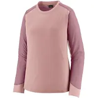 Patagonia - Women's L/S Dirt Craft Jersey - Sportshirt S, roze