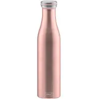 Lurch 428801 Dubbelwandige Isoleerfles uit RVS Roze 750ml