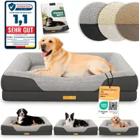 ELONEO Orthopedisch Hondenbed – L – Grijs