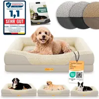 Aktiv shop GmbH Orthopedisch Hondenbed – S – Creme