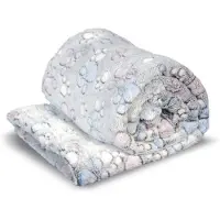 AIO Factory Fleece deken 70x50 cm pootjes donker