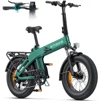 ENGWE EP-2 3.0 BOOST Elektrische fiets - Actieradius 120km - Verwijderbare batterij 48V13.5Ah - 250W Motor - Shimano 7 Versnellingen - Hydraulische schijfrem - Fatbike - Groente