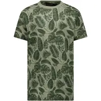 Cars T-shirt groen Jongens Katoen Ronde hals Blad - maat 152