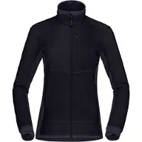 Norrøna - Women's Falketind Warm1 Active Jacket - Fleecevest XL, zwart/blauw