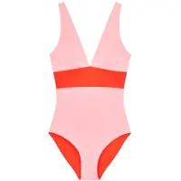 Mymarini - Women's Plungesuit - Badpak XL, roze