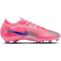 Nike Zoom Mercurial Vapor 16 Vinicius Júnior Pro Gras Voetbalschoenen (FG) Felroze Paars Zilver