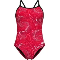Arena - Women's Fireflow Swimsuit Lightdrop Back - Badpak 44, rood