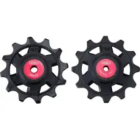 Bbb Cycling RollerBoys Ceramic 12T SR-XPLR – Keramische Derailleurwieltjes – Keramische Lagers – Geschikt voor SRAM XPLR 12-Speed – Zwart - BDP-20X