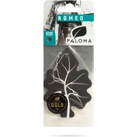 Paloma Auto Luchtverfrisser Gold Romeo – Geurhanger – Werkt tot 2 Weken – Elegante Parfumgeur voor Auto Interieur 1 Stuks [P10157]