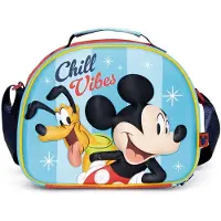 Mickey Mouse 3d 26x21x11 Cm Lunchzak Blauw Kinderen