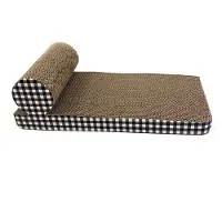 Happy pet tabby patch krabmat chaise lounge karton - 46x22x14 cm