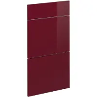 Vicco R-Line Keukenfront – 39.6 x 70.4 cm meubelfront voor de onderkast met lades Rode hoogglans