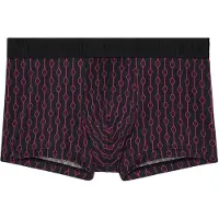 Hom Boxershorts ' Dunes ' donkerblauw / rood