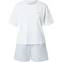 Tommy Hilfiger Underwear Korte pyjama lichtblauw / wit