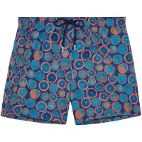 Hom Zwemshorts ' Beach Boxer Trapani ' navy / oranje