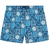 Hom Zwemshorts ' Beach Boxer Maiolica ' blauw