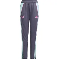 Adidas Sportbroek 'Messi' donkergrijs / mintgroen / lichtroze