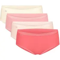Sloggi Slip ' Originals Basic ' crème / lichtgeel / rosa / rood