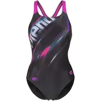 Arena Badpak 'Placement Pro Back' blauw / lila / zwart