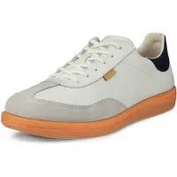Ecco Sneakers laag 'Soft 11' lichtgrijs / zwart / offwhite