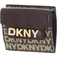 DKNY kaarthouder Avril Card Case Chino / Chocolate bruine