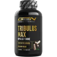 German Elite Nutrition Tribulus Max - 180 capsules - hoge dosering met 4500 mg per dagelijkse dosis - premium: 95% saponines - zuiver tribulus terrestris extract 10:1 - laboratorium getest - veganistisch