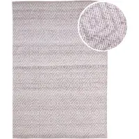 Axi Bali Buitenkleed, rechthoekig, roze - Royaal formaat voor grotere terrassen of veranda’s / Buitenkleed gemaakt van gerecyclede PET-flessen - 200x290cm / Dikte: 5 mm