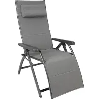 CLEMENTO relaxstoel verstelbaar aluminium sunbrella
