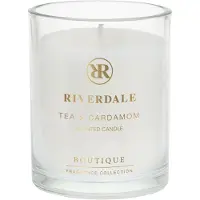 Riverdale Geurkaars Boutique Groen Tea & Cardamom 22 Uur D 9 H 11